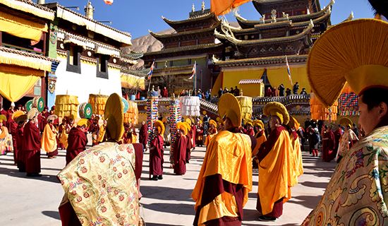 Monlam Festival Tour in Tongren, South Gansu and Aba 2021